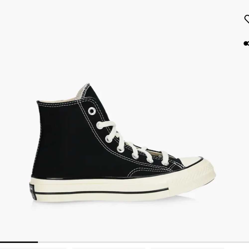 CONVERSE Chuck Taylor 70 Black High-Top Women’s Sneakers